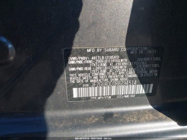 2024 SUBARU CROSSTREK PREMIUM 9