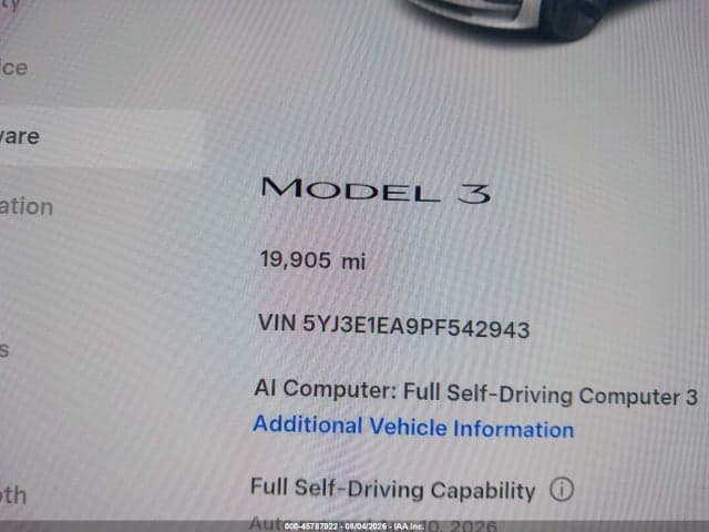 2023 TESLA MODEL 3 REAR-WHEEL DRIVE 14