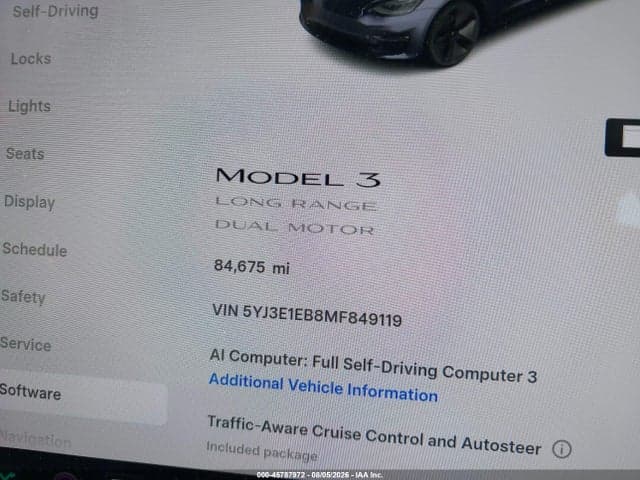 2021 TESLA MODEL 3 LONG RANGE DUAL MOTOR ALL-WHEEL DRIVE 15