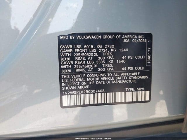 2024 VOLKSWAGEN ID.4 AWD PRO S 9