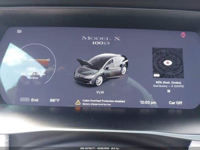 2018 TESLA MODEL X 100D/75D/P100D 7