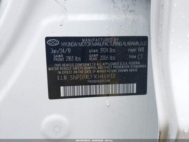 2019 HYUNDAI ELANTRA SE 9