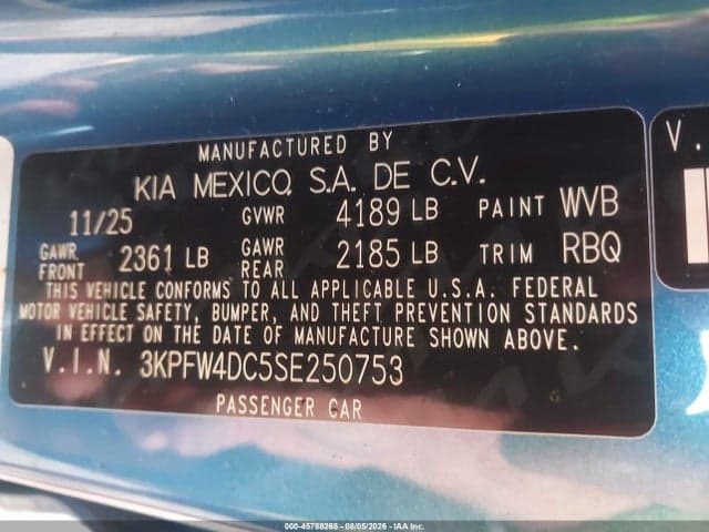 2025 KIA K4 GT-LINE TURBO 9