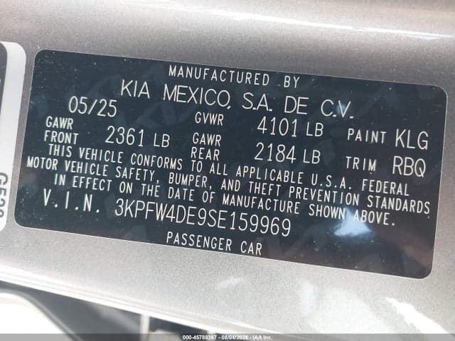 2025 KIA K4 GT-LINE 9