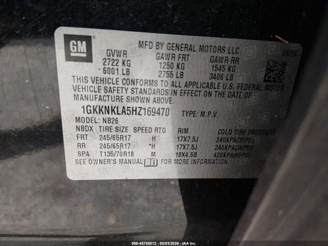 2017 GMC ACADIA SLE-1 9