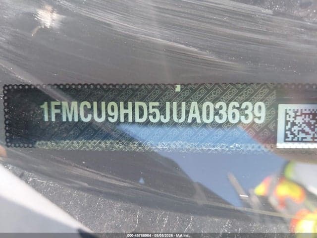 2018 FORD ESCAPE SEL 9