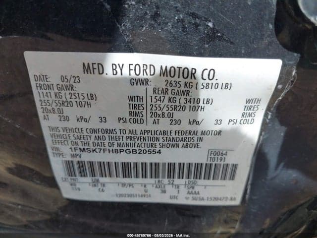 2023 FORD EXPLORER LIMITED 9