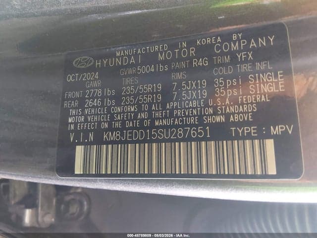 2025 HYUNDAI TUCSON HYBRID LIMITED 9