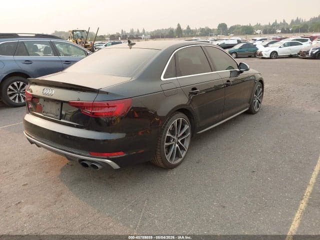 2018 AUDI S4 3.0T PREMIUM PLUS 4