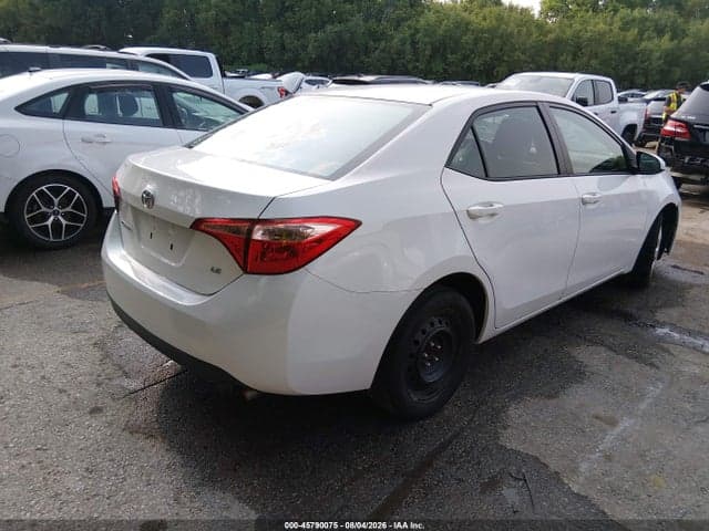 2017 TOYOTA COROLLA LE 4