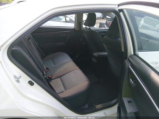 2017 TOYOTA COROLLA LE 8