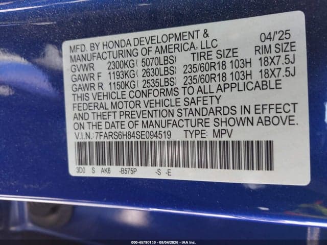 2025 HONDA CR-V HYBRID SPORT-L 9
