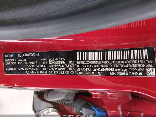 2024 ALFA ROMEO TONALE TI EAWD 9
