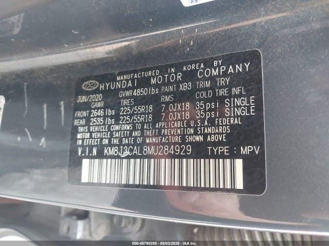 2021 HYUNDAI TUCSON LIMITED 9