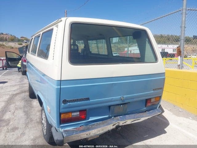 1984 VOLKSWAGEN VANAGON BUS 16