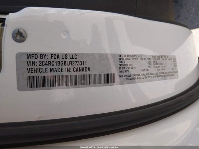 2020 CHRYSLER PACIFICA TOURING L 9