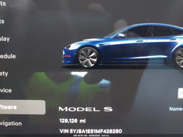 2021 TESLA MODEL S LONG RANGE DUAL MOTOR ALL-WHEEL DRIVE 15