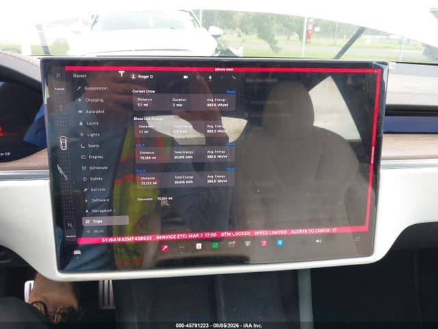 2021 TESLA MODEL S LONG RANGE DUAL MOTOR ALL-WHEEL DRIVE 18