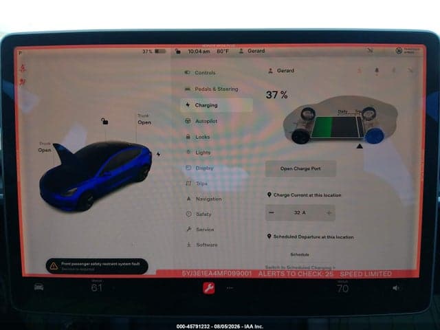2021 TESLA MODEL 3 STANDARD RANGE PLUS REAR-WHEEL DRIVE 18