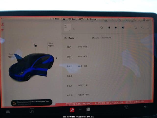 2021 TESLA MODEL 3 STANDARD RANGE PLUS REAR-WHEEL DRIVE 20