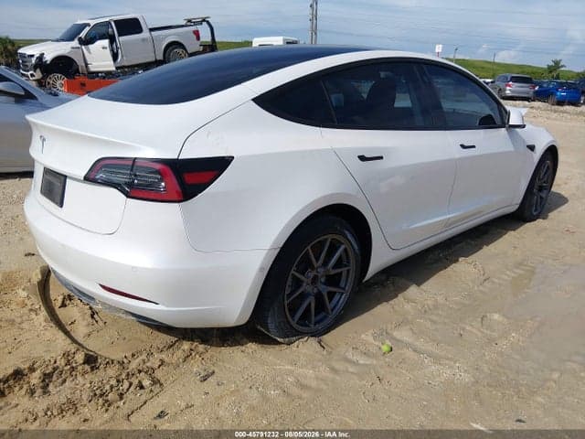 2021 TESLA MODEL 3 STANDARD RANGE PLUS REAR-WHEEL DRIVE 4