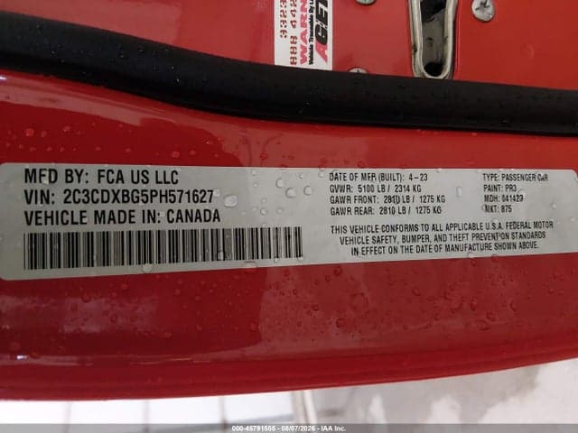 2023 DODGE CHARGER SXT 9