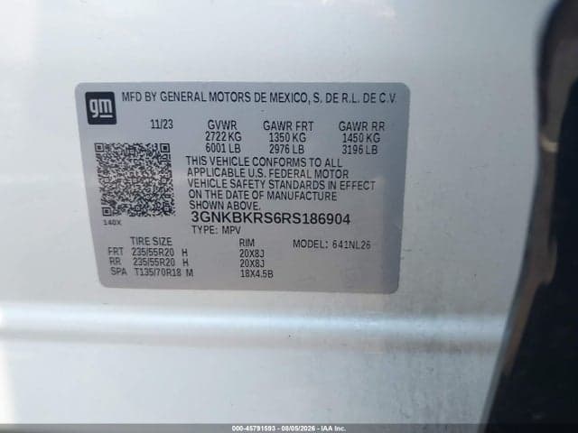 2024 CHEVROLET BLAZER AWD RS 9