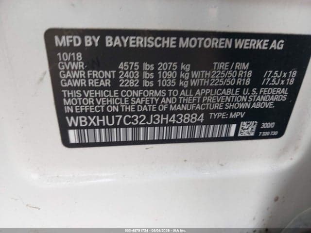 2018 BMW X1 SDRIVE28I 9