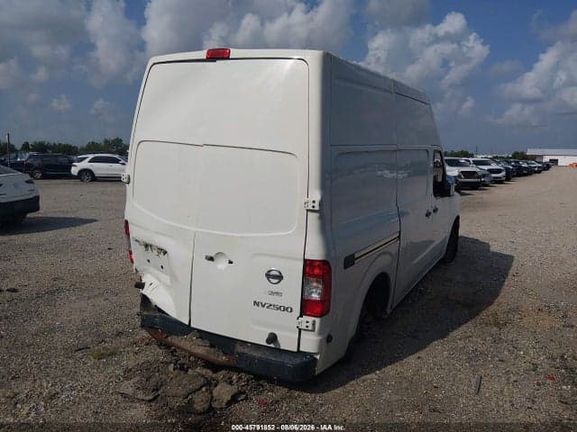 2021 NISSAN NV CARGO NV2500 HD SV HIGH ROOF V8 4