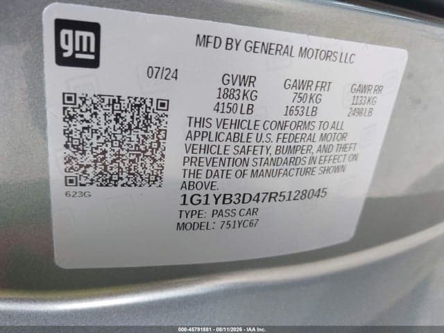 2024 CHEVROLET CORVETTE STINGRAY RWD 2LT 9