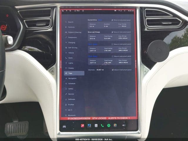 2017 TESLA MODEL X 7