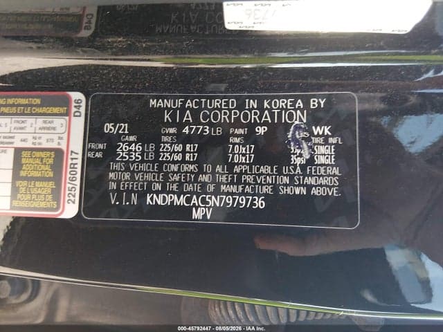 2022 KIA SPORTAGE LX 9