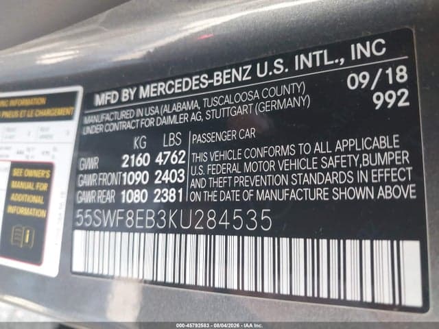 2019 MERCEDES-BENZ C 300 4MATIC 9
