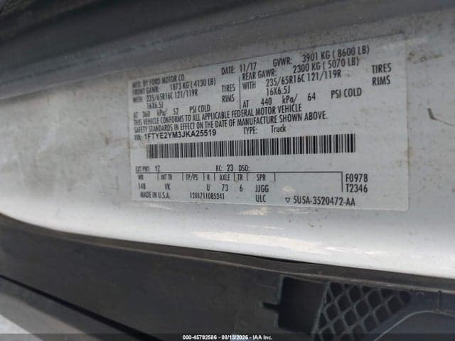 2018 FORD TRANSIT-150 9