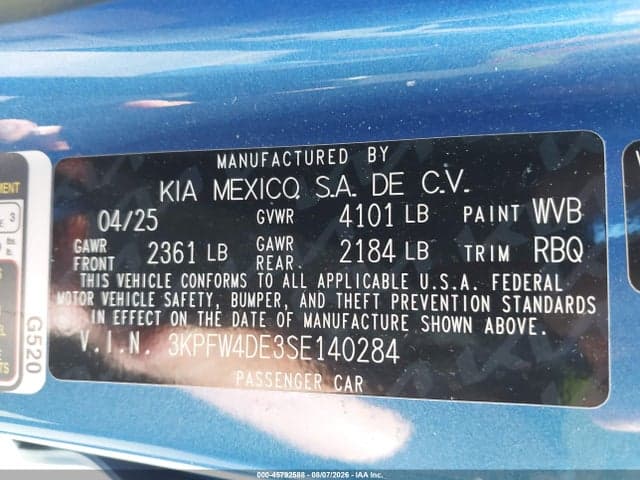 2025 KIA K4 GT-LINE 9