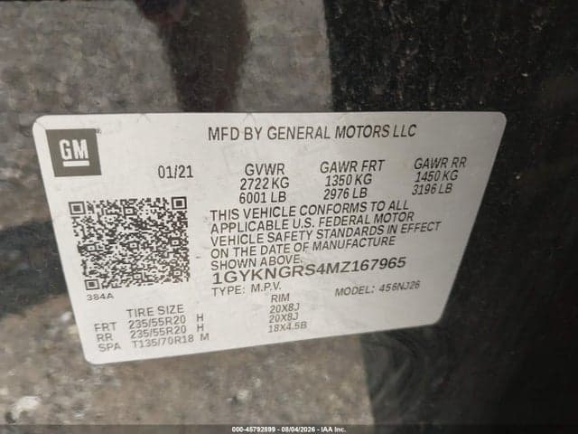 2021 CADILLAC XT5 AWD SPORT 9