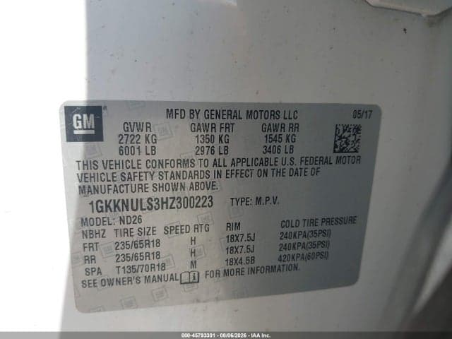 2017 GMC ACADIA SLT-1 9