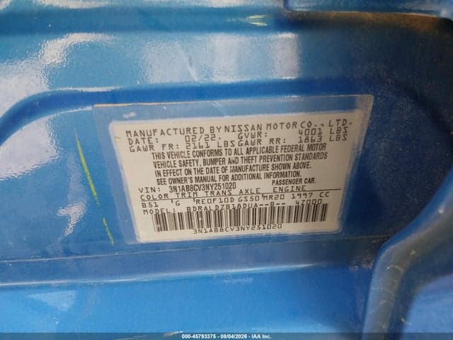 2022 NISSAN SENTRA SV XTRONIC CVT 9