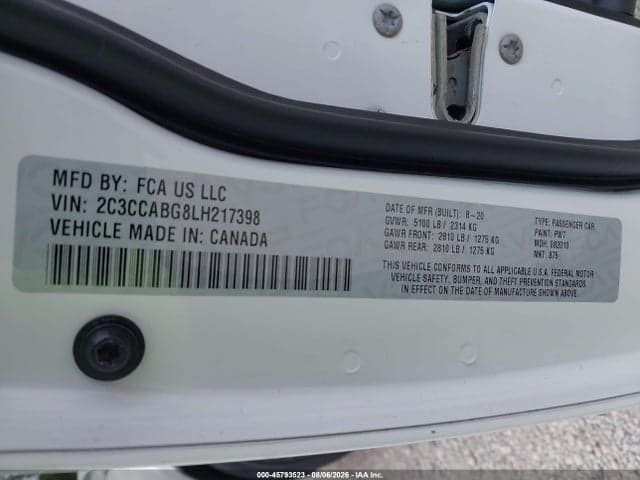 2020 CHRYSLER 300 300S 9