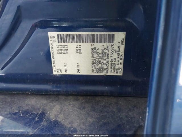 2017 NISSAN MAXIMA 3.5 SL 9