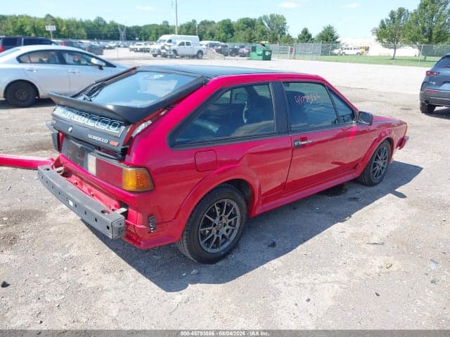 1986 VOLKSWAGEN SCIROCCO DELUXE 4