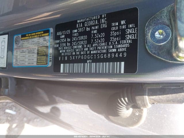 2025 KIA TELLURIDE S 9