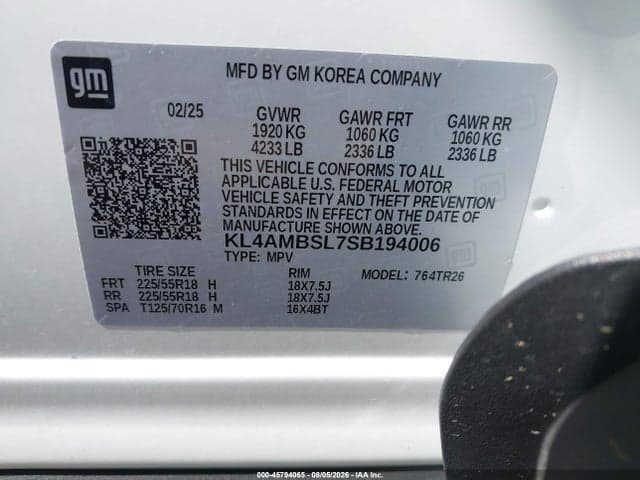 2025 BUICK ENCORE GX PREFERRED FWD 9