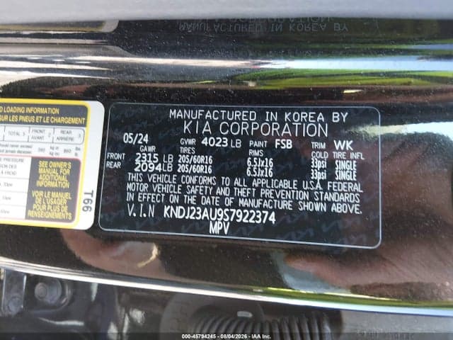 2025 KIA SOUL LX 9