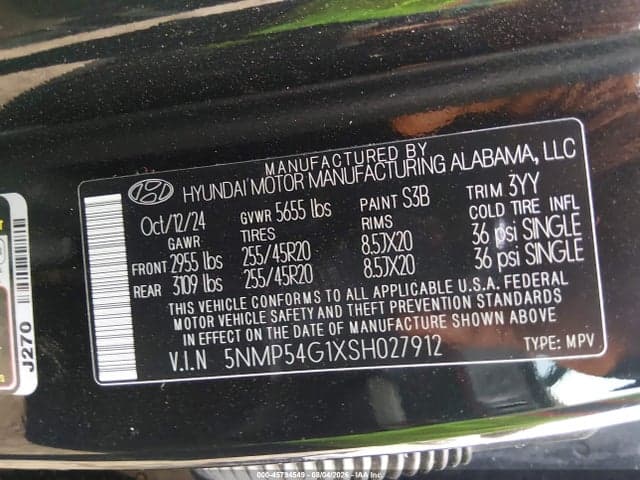 2025 HYUNDAI SANTA FE HYBRID CALLIGRAPHY 9