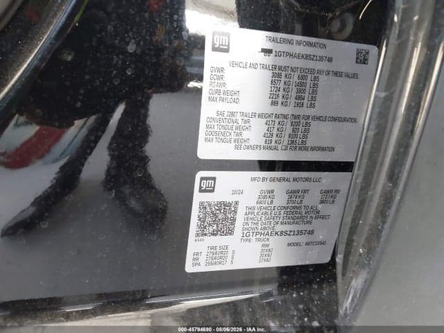 2025 GMC SIERRA 1500 2WD SHORT BOX PRO 9