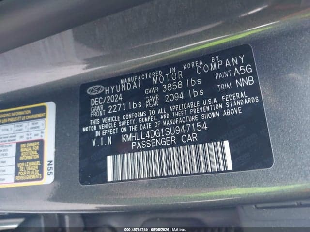2025 HYUNDAI ELANTRA SE 9