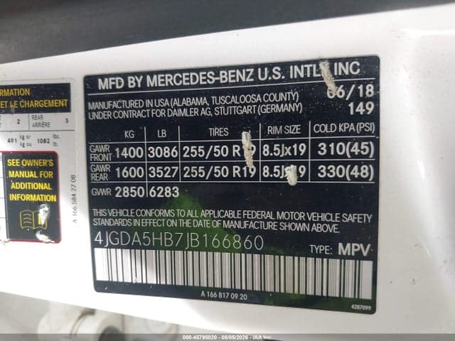 2018 MERCEDES-BENZ GLE 350 4MATIC 9