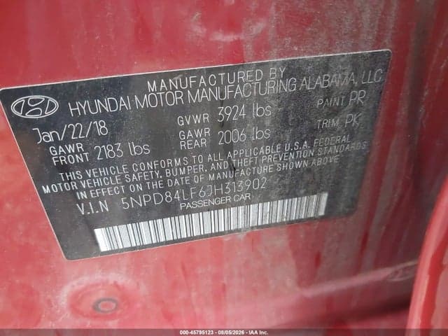 2018 HYUNDAI ELANTRA SEL 9