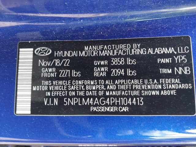 2023 HYUNDAI ELANTRA SEL 9